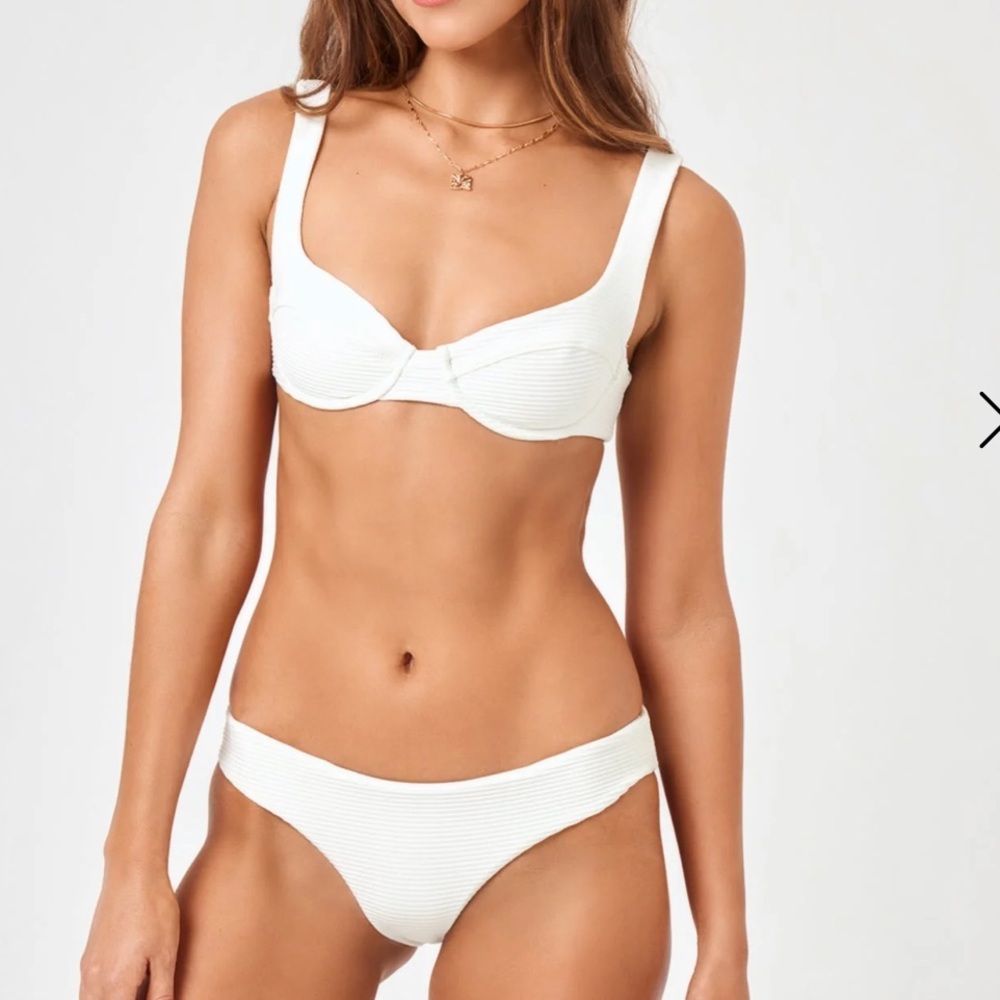 NWT L*Space SET - Sienna Nikita Bikini Top and Sandy Bottom